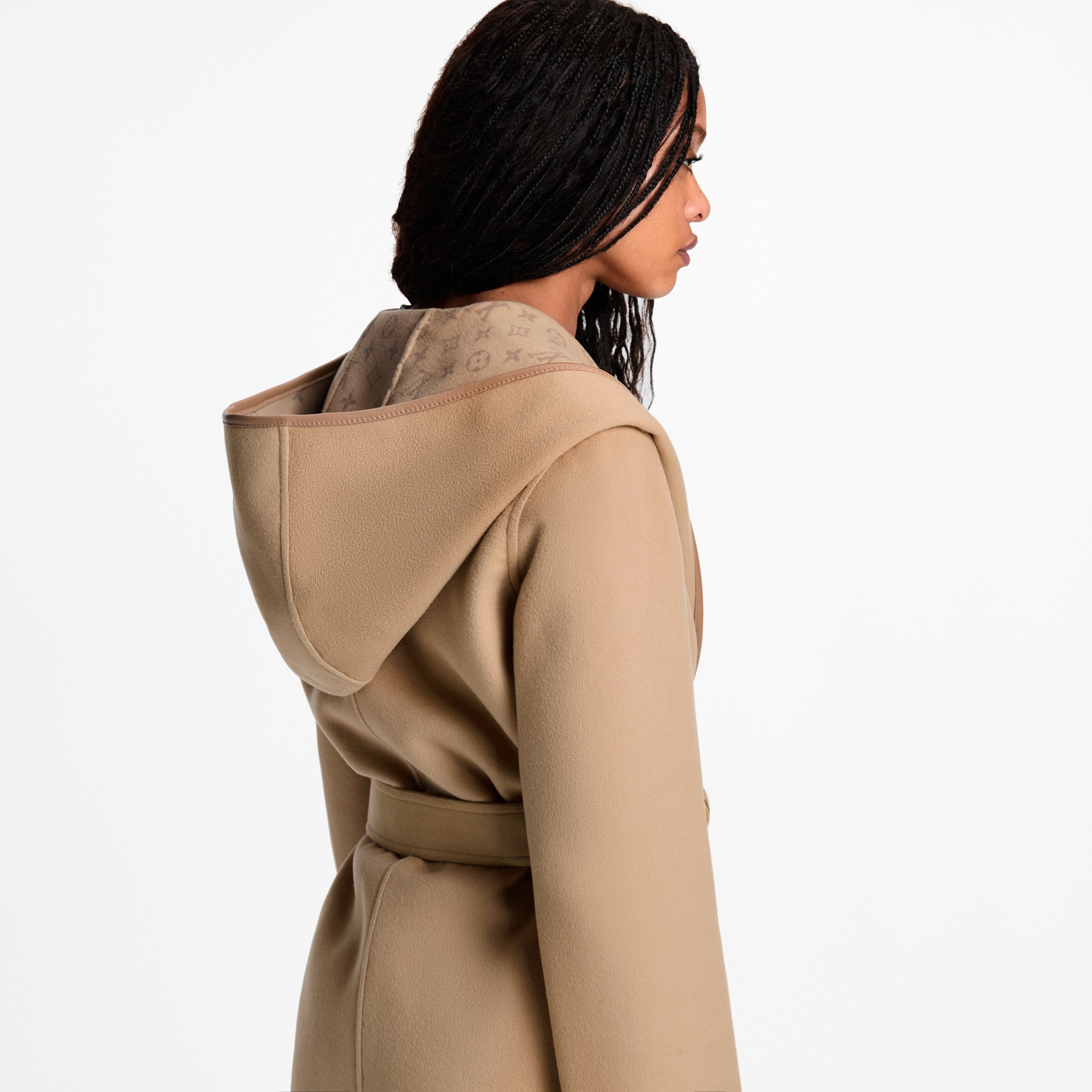 Belted Short Wrap Pea Coat - Women - Ready-to-Wear | LOUIS VUITTON ®